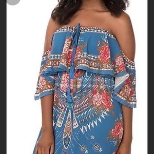 off the shoulder dress